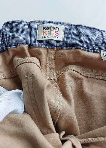 9 Yaş Beden Erkek çocuk gabardin pantolon