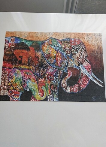  1000 Parça eksiksiz puzzle 