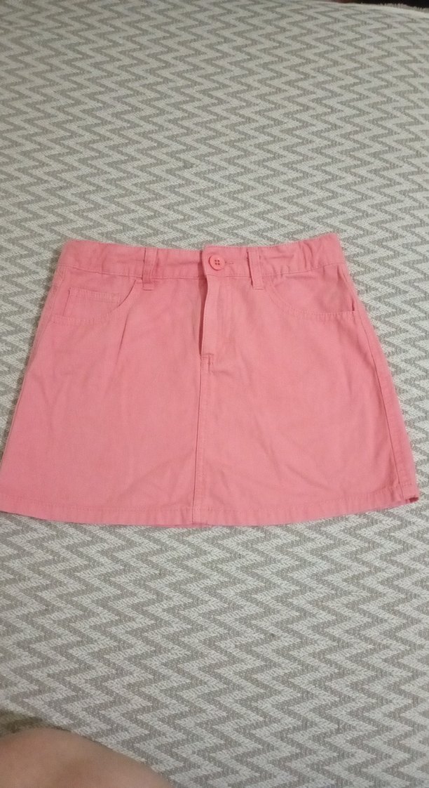 Pembe Mini Etek Rahat Kesim - Görsel 3