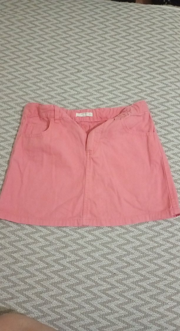 Pembe Mini Etek Rahat Kesim - Görsel 2