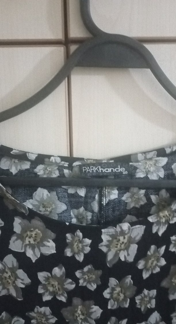 Detaylı Siyah Midi Kadın Elbise - Görsel 4