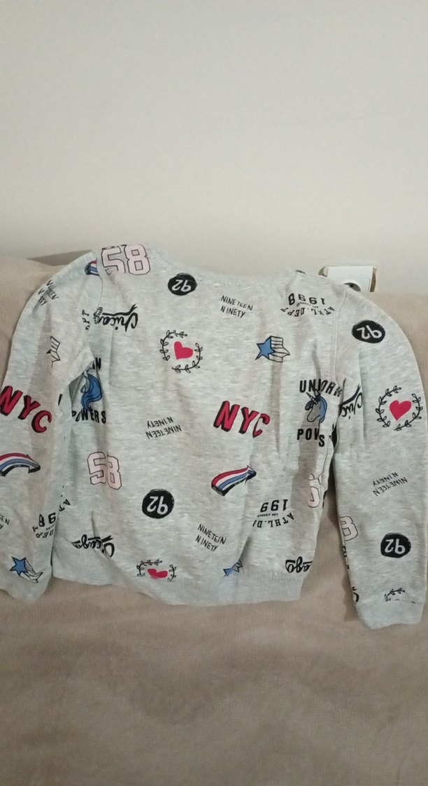 kız çoçuk sweatshirt - Görsel 4