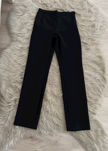 Zara marka Siyah Kadın Kumaş Pantolon