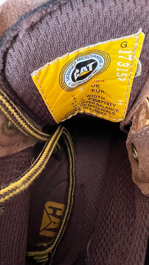 Orjinal CAT marka bot - Görsel 5