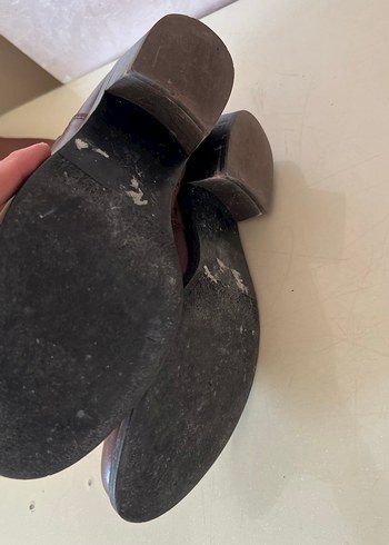 Elle marka Kahverengi Deri Tokalı  Kadın Çizme - Görsel 5