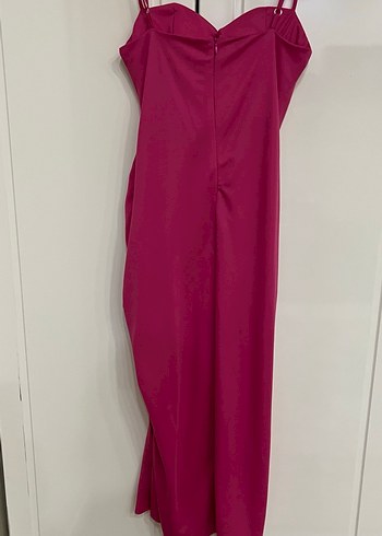 Tiffany tomato marka Drapeli Straplez Kadın Abiye Elbise - Görsel 5