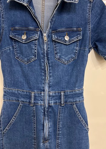 Stradivarius markaKadın  Denim Tulum - Görsel 3