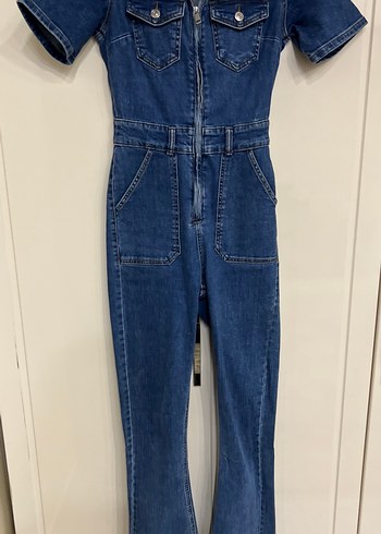 Stradivarius markaKadın  Denim Tulum - Görsel 2