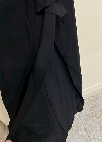 Zeynep tosun tasarımı Straplez Uzun Drapeli Kadın Abiye Elbise - Görsel 4