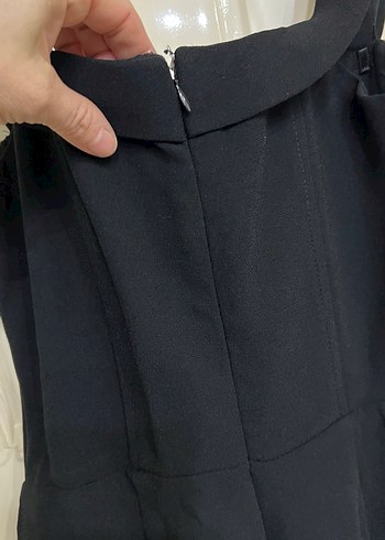 Zeynep tosun tasarımı Straplez Uzun Drapeli Kadın Abiye Elbise - Görsel 8