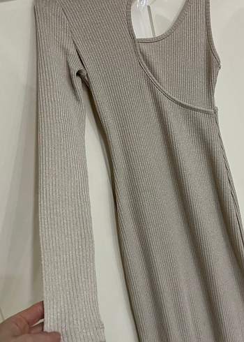 Bershka marka triko elbise - Görsel 4