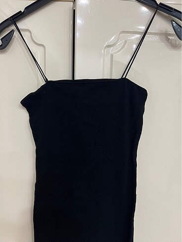 xs Beden siyah Renk Pull&Bear marka elbise