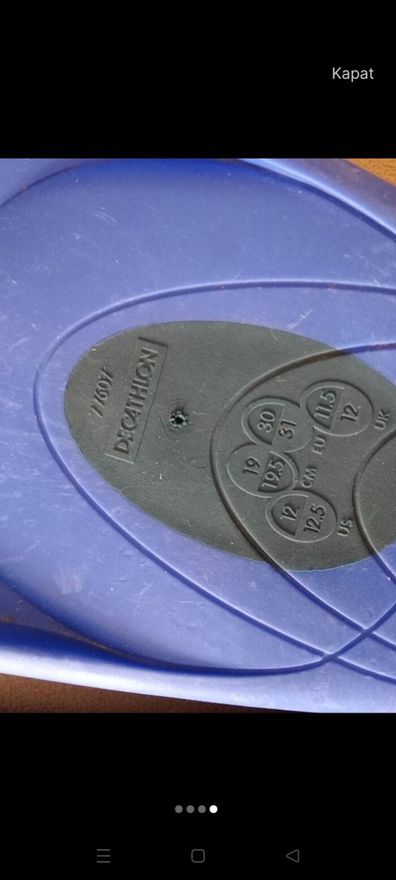 Mavi Erkek Çocuk Deniz Ayakkabısı - Görsel 4