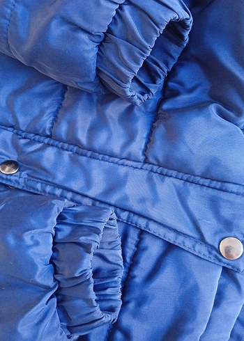 Erkek Çocuk Mavi fermuarlı Mont - Görsel 4