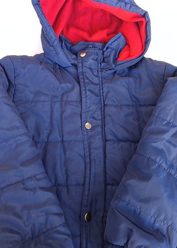 Erkek Çocuk Mavi fermuarlı Mont - Görsel 2