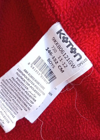 Erkek Çocuk Mavi fermuarlı Mont - Görsel 7