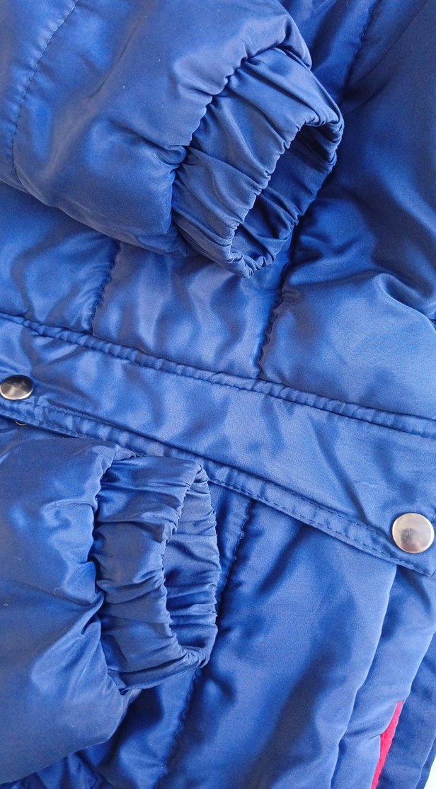 Erkek Çocuk Mavi fermuarlı Mont - Görsel 4