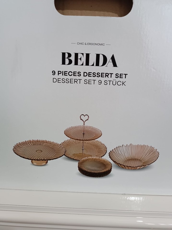 Karaca Belda 9 Parça Tatlı Seti - Görsel 2