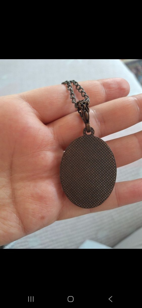 anne bebek el yapimi Bohem Kolye - Görsel 3