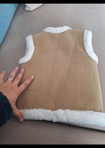 Kürklü Erkek Çocuk Yelek - Görsel 2