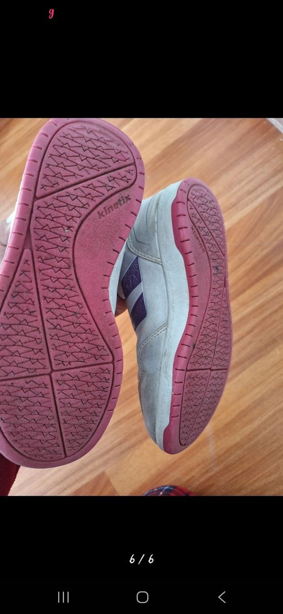 Kinetix Beyaz Kız Çocuk Spor Ayakkabı - Görsel 4