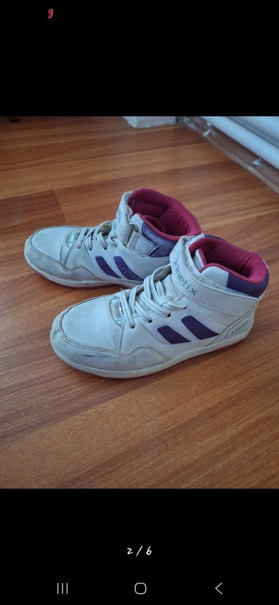 Kinetix Beyaz Kız Çocuk Spor Ayakkabı - Görsel 2