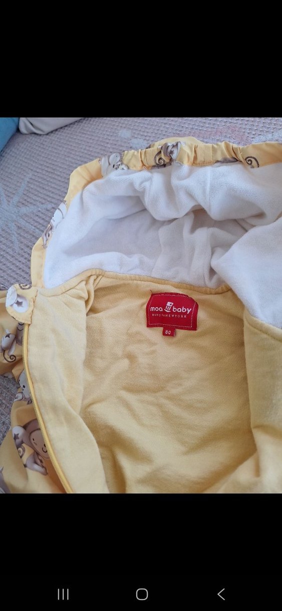 Sarı bebek tulum - Görsel 2