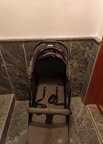 Gri Bebek Arabası - Görsel 2