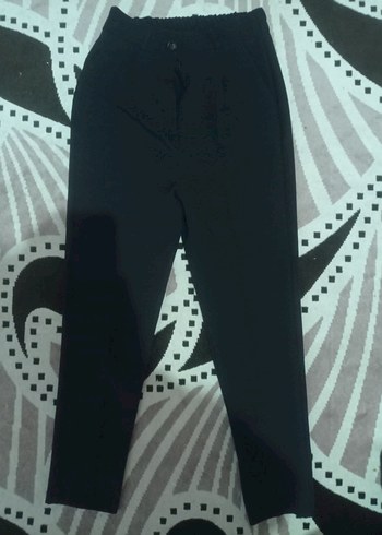 Siyah Kadın Midi Blazer Ceket ve pantolon - Görsel 6