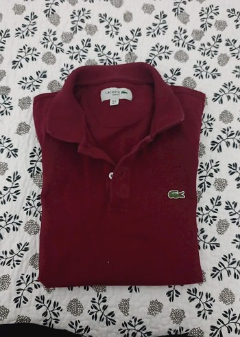 s/m Beden Bordo Pamuklu Erkek Polo Tişört