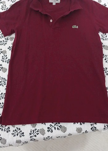Bordo Pamuklu Erkek Polo Tişört