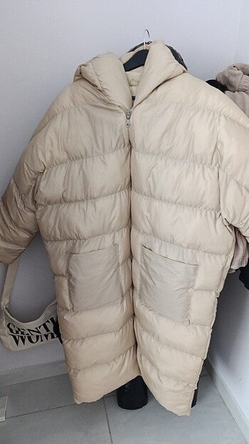 Stylishfit Uzun şişme mont 