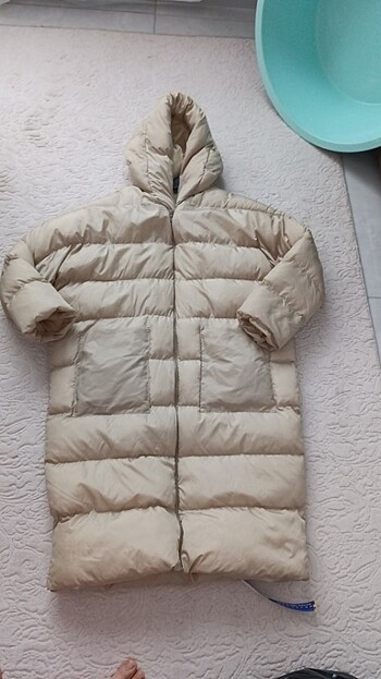 38 Beden Uzun şişme mont 