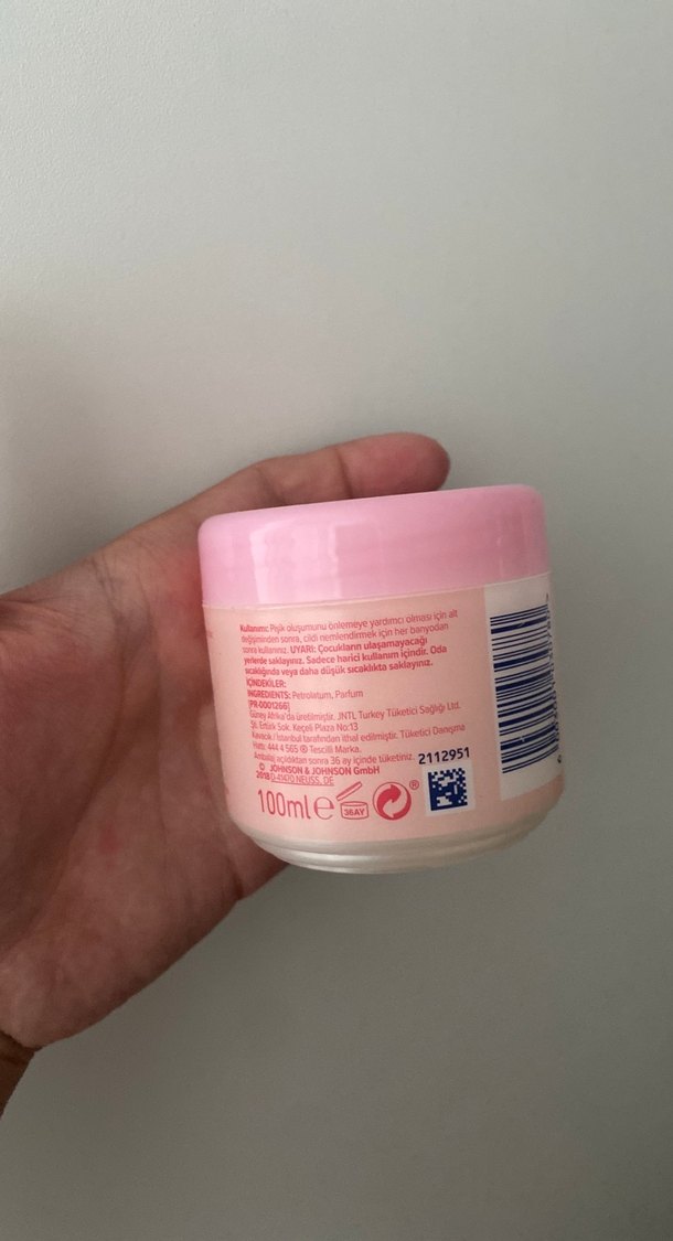 Johnson's Bebek Vazelin 60 ml - Görsel 2