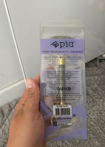 Diger Yeşim Taşı Masaj Aleti - Jade Roller - Görsel 2