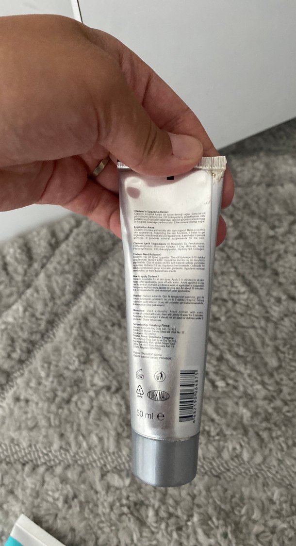 Claderm Collagen Arındırıcı Kil Maskesi 50ml - Görsel 2