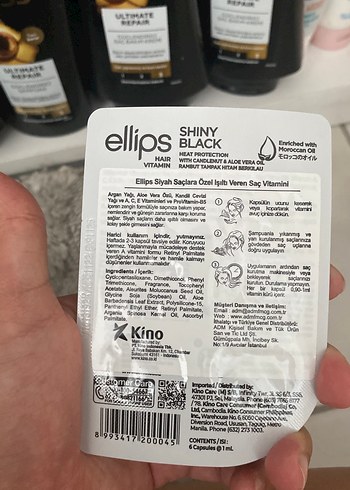 Ellips Saç Vitamin Kapsülleri - Parlak Siyah - Görsel 2