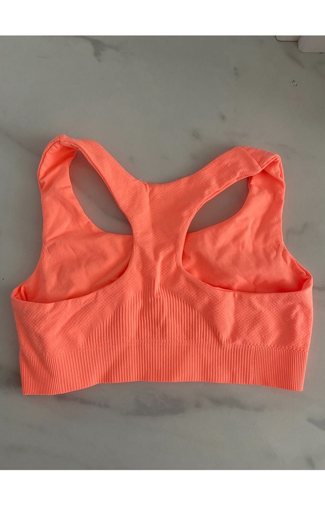 Renkli Pembe Spor Sütyeni - Görsel 2