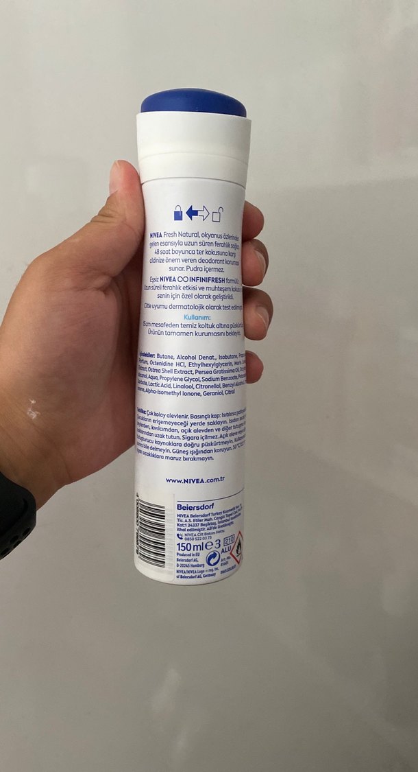 Nivea Fresh Natural Kadın Deodorant 48 Saat Koruma - Görsel 2