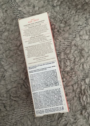 Nivea Carroten SPF 50 Yaşlanma Karşıtı Yüz Kremi