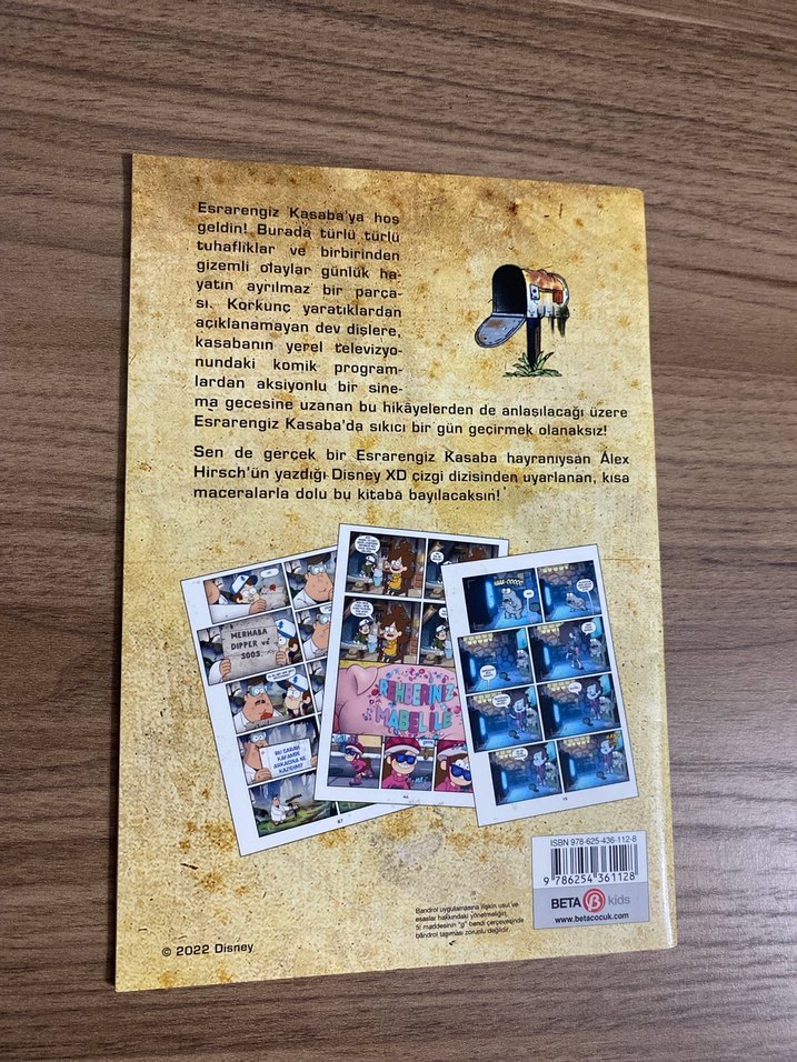 Esrarengiz Kasaba Kısa Kısa Çizgi Roman - Görsel 3