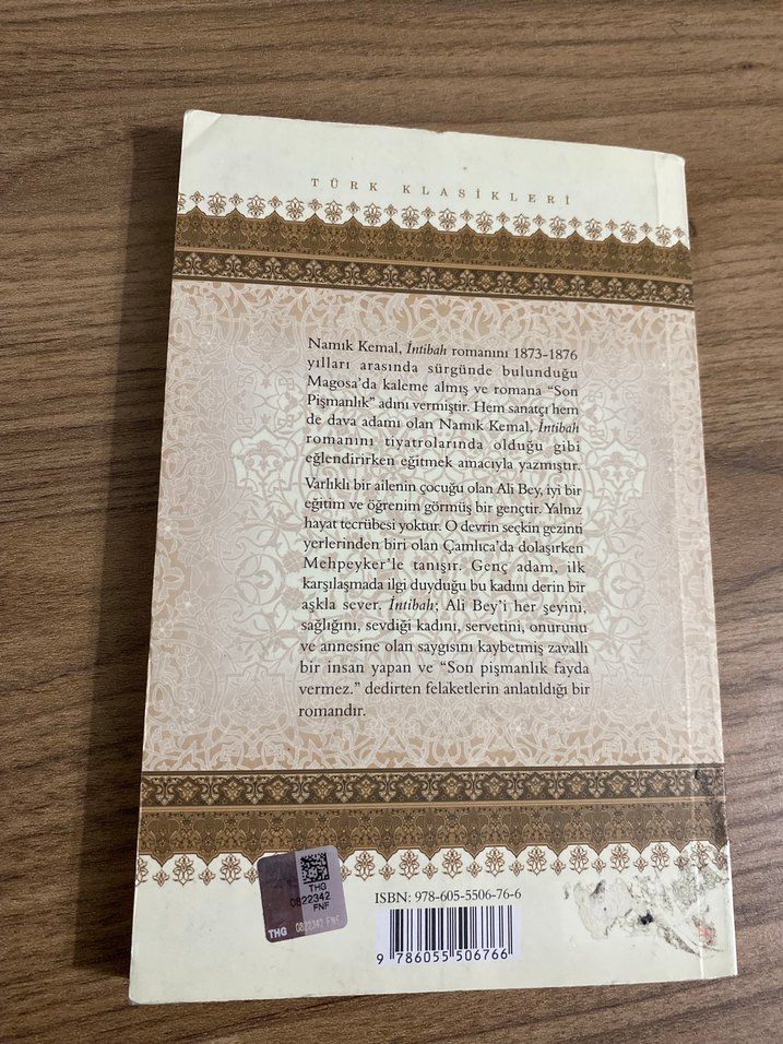 İntibah - Namık Kemal - Görsel 2