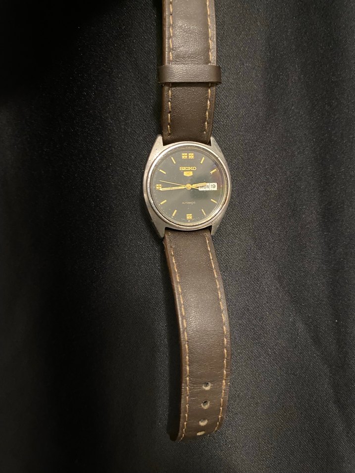 Klasik Seiko Erkek Saati Kahverengi - Görsel 3