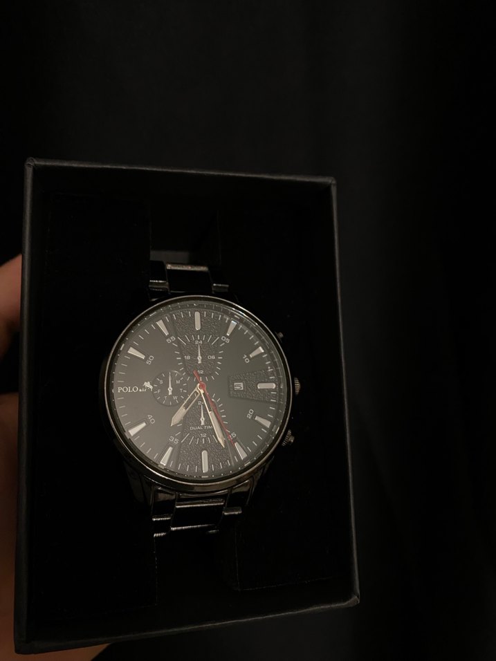 Polo metal kordonlu Erkek Kol Saati - Görsel 2