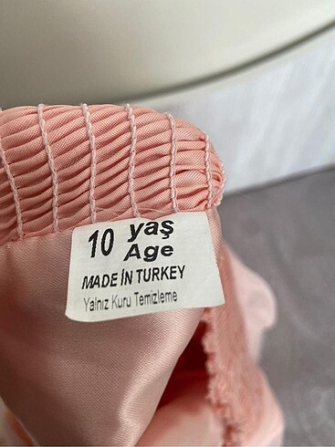 10 Yaş Beden 10 yaş Kız çocuk abiye