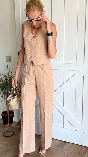 XL 42 beden zara keten takım