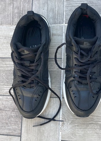 Gri Kadın Spor Stiletto Topuklu Sneakers