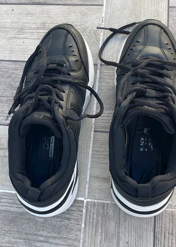 38 Beden Gri Kadın Spor Stiletto Topuklu Sneakers