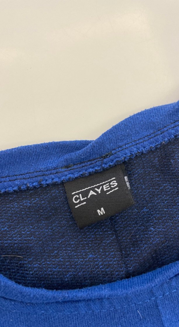 Mavi Baskılı Kısa Kollu Hamile Tişört - Görsel 5