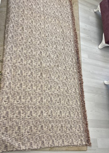 Çağdaş Tarzda Kahverengi ve Gri Halı - Görsel 3